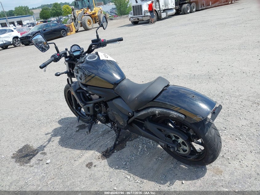 2020 Kawasaki En VIN JKAENEC1XLDA03135 IAAI salvage auction — LEFT SIDE, Salvage (Pennsylvania), sold $875 on 2026-07-14 (photo 3)