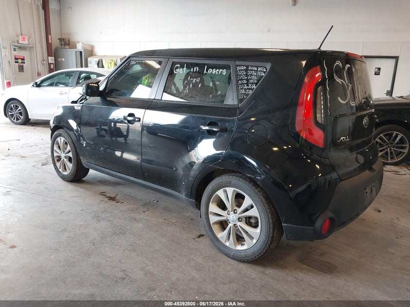 2015 Kia Soul VIN KNDJP3A59F7185466 IAAI salvage auction — FRONT END, Clear (Michigan), sold $450 on 2026-07-28 (photo 3)