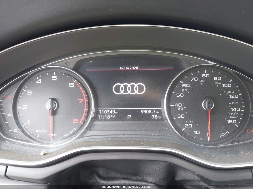 2021 Audi A5 VIN WAUDACF53MA014815 IAAI salvage auction — FRONT END, Salvage (North Carolina), sold $3,650 on 2026-07-31 (photo 7)