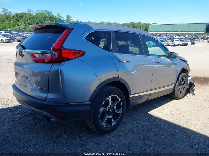 2018 Honda Cr-v VIN 7FARW1H93JE002847 IAAI salvage auction — FRONT END, Salvage Title, sold $5,500 on 2026-07-28 (photo 4)