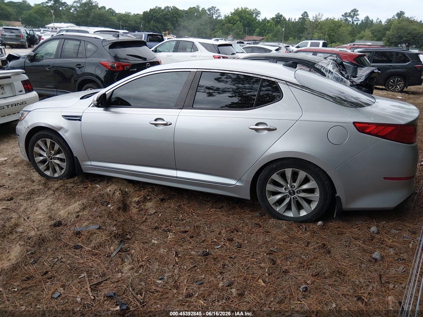 2015 Kia Optima VIN 5XXGM4A71FG501380 IAAI salvage auction — NORMAL WEAR, Clear (South Carolina), sold $800 on 2026-07-28 (photo 3)