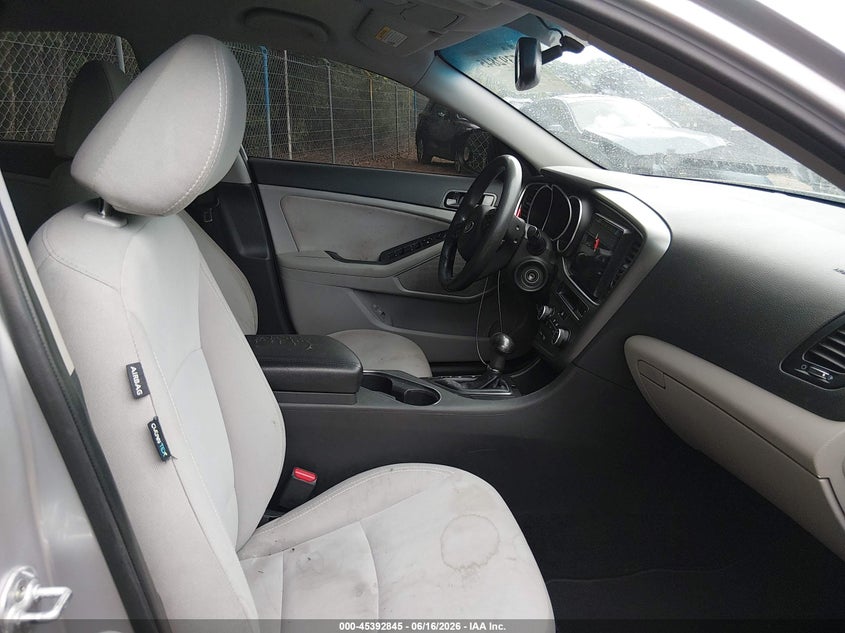 2015 Kia Optima VIN 5XXGM4A71FG501380 IAAI salvage auction — NORMAL WEAR, Clear (South Carolina), sold $800 on 2026-07-28 (photo 5)
