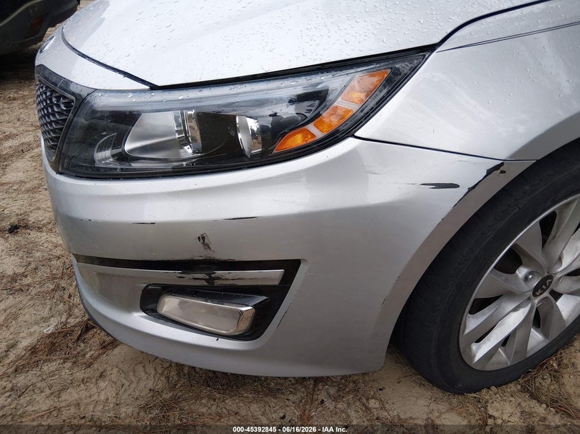 2015 Kia Optima VIN 5XXGM4A71FG501380 IAAI salvage auction — NORMAL WEAR, Clear (South Carolina), sold $800 on 2026-07-28 (photo 6)