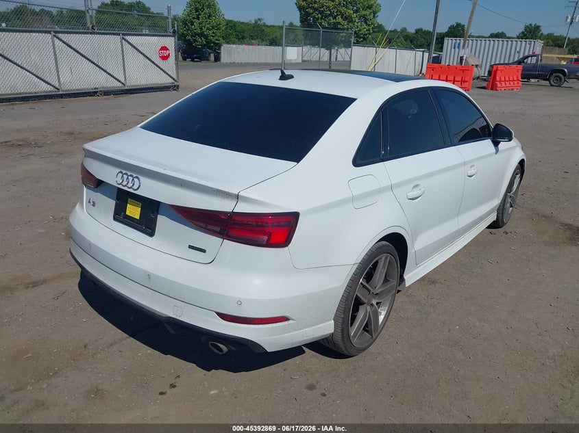 2020 Audi A3 VIN WAUJEGFF7LA074473 IAAI salvage auction — FRONT END, Salvage (Virginia), sold $7,575 on 2026-07-14 (photo 4)