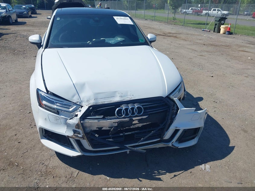 2020 Audi A3 VIN WAUJEGFF7LA074473 IAAI salvage auction — FRONT END, Salvage (Virginia), sold $7,575 on 2026-07-14 (photo 6)