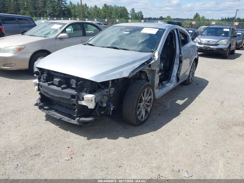 2018 Mazda 3 VIN JM1BN1L35J1156813 IAAI salvage auction — FRONT END, Bill Of Sale (Washington), sold $2,750 on 2026-07-08 (photo 2)