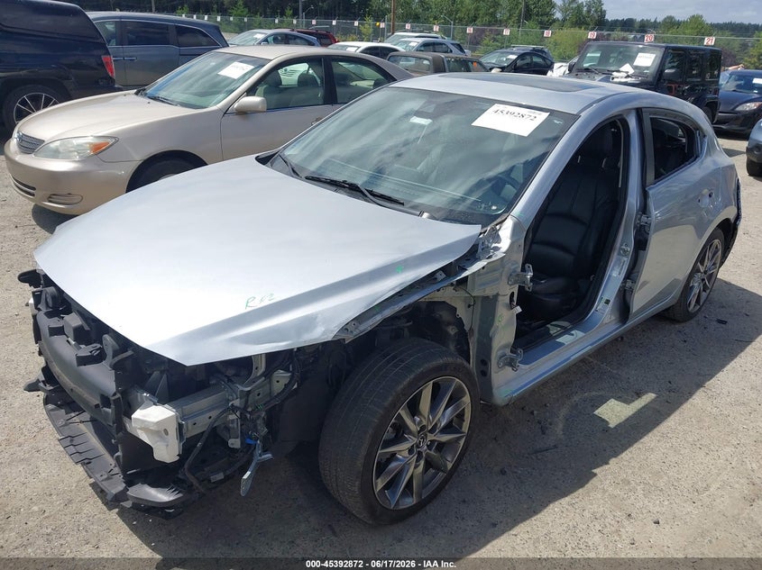 2018 Mazda 3 VIN JM1BN1L35J1156813 IAAI salvage auction — FRONT END, Bill Of Sale (Washington), sold $2,750 on 2026-07-08 (photo 6)