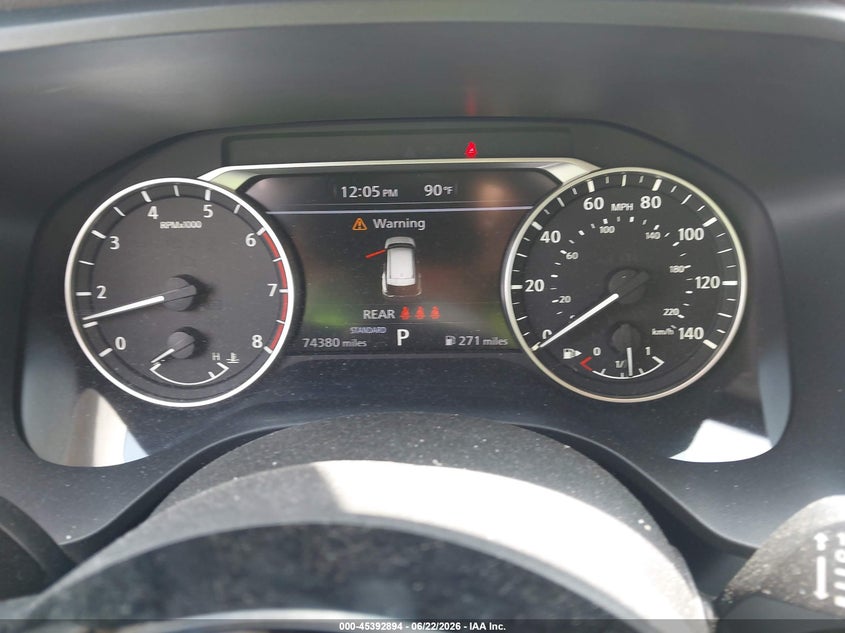 2021 Nissan Rogue VIN JN8AT3AA4MW001891 IAAI salvage auction — SIDE, Salvage Title, sold $5,600 on 2026-07-31 (photo 7)