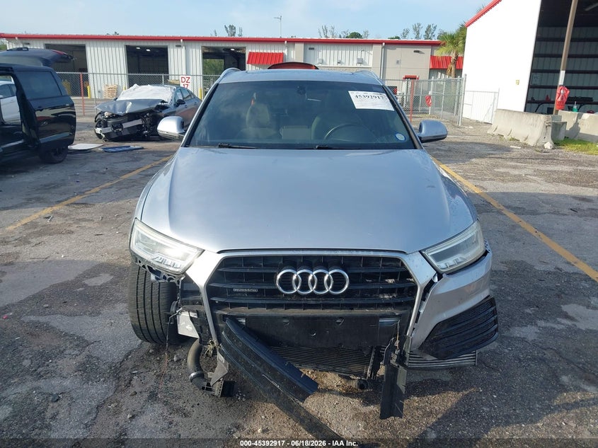2016 Audi Q3 VIN WA1GFCFS2GR006650 IAAI salvage auction — FRONT END, Rebuildable (Florida), sold $1,450 on 2026-07-29 (photo 6)