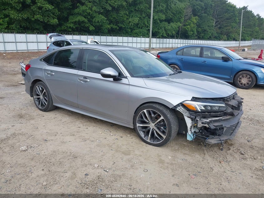 2024 Honda Civic VIN 2HGFE1F9XRH303000 IAAI salvage auction — THEFT, Salvage Title, sold $9,600 on 2026-07-31 (photo 1)