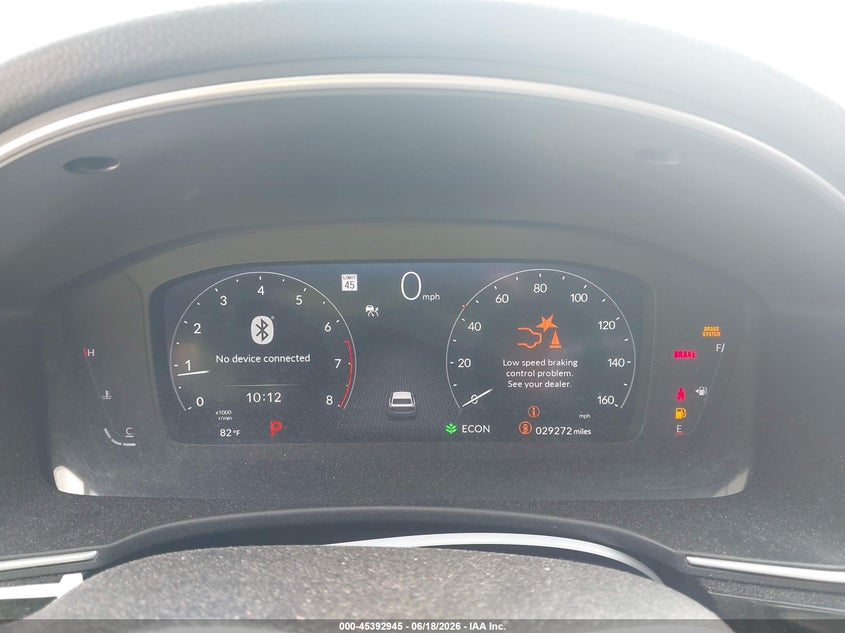 2024 Honda Civic VIN 2HGFE1F9XRH303000 IAAI salvage auction — THEFT, Salvage Title, sold $9,600 on 2026-07-31 (photo 7)