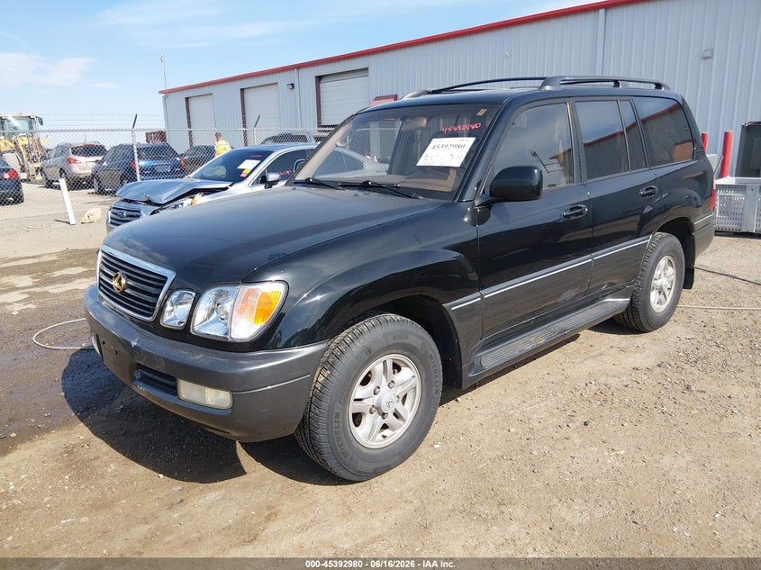 1998 Lexus Lx 470 VIN JT6HT00W4W0010688 IAAI salvage auction — HAIL, Salvage (Kansas), sold $2,850 on 2026-07-11 (photo 2)
