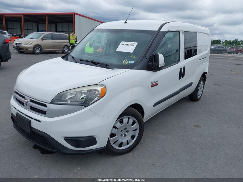 2017 Ram Promaster city VIN ZFBERFBB4H6D58472 IAAI salvage auction — REAR END, Salvage (Illinois), sold $1,950 on 2026-08-11 (photo 2)