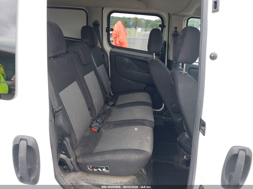 2017 Ram Promaster city VIN ZFBERFBB4H6D58472 IAAI salvage auction — REAR END, Salvage (Illinois), sold $1,950 on 2026-08-11 (photo 8)