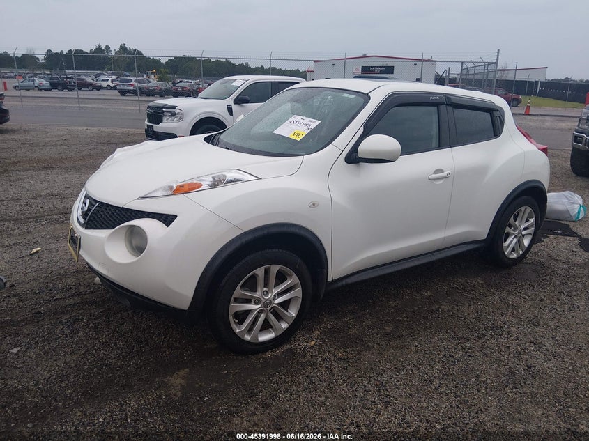 2013 Nissan Juke VIN JN8AF5MV5DT211144 IAAI salvage auction — EXTERIOR BURN, Salvage (South Carolina), sold $550 on 2026-07-29 (photo 2)