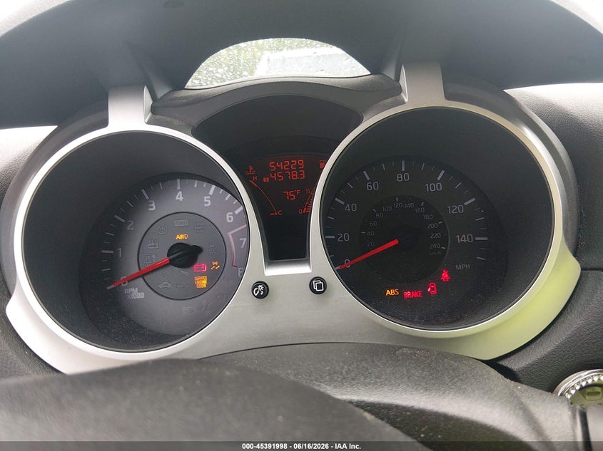 2013 Nissan Juke VIN JN8AF5MV5DT211144 IAAI salvage auction — EXTERIOR BURN, Salvage (South Carolina), sold $550 on 2026-07-29 (photo 7)