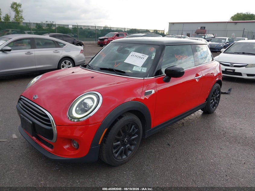 2021 Mini Hard top VIN WMWXR3C08M2N94152 IAAI salvage auction — REAR END, Salvage Title, sold $725 on 2026-07-21 (photo 2)