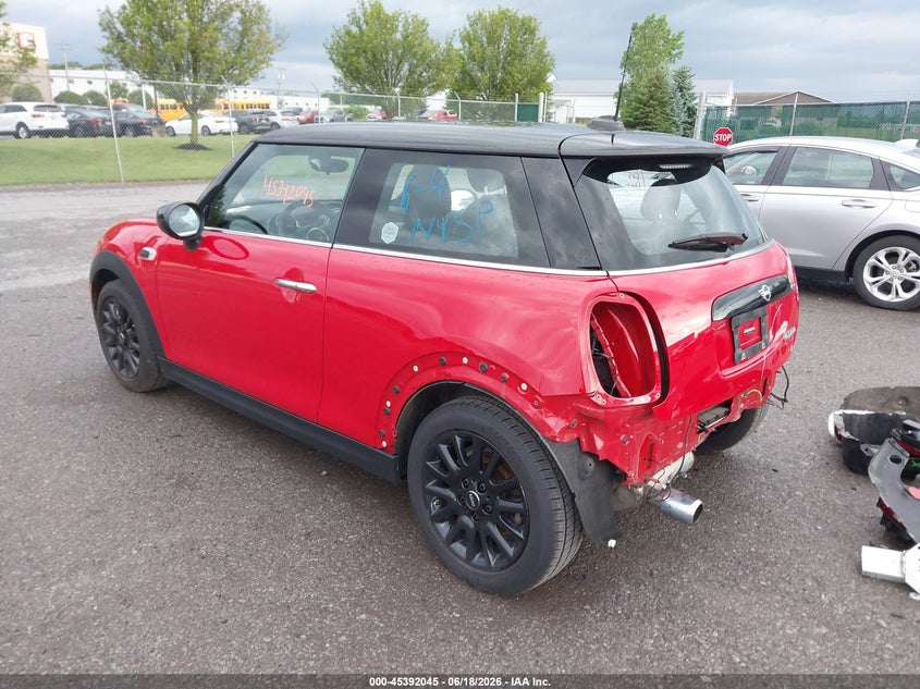 2021 Mini Hard top VIN WMWXR3C08M2N94152 IAAI salvage auction — REAR END, Salvage Title, sold $725 on 2026-07-21 (photo 3)
