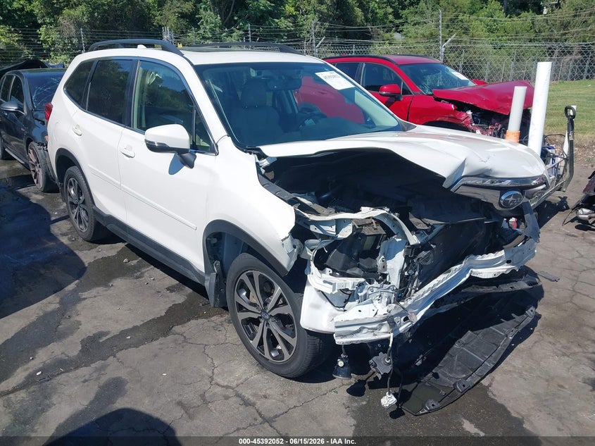 2021 Subaru Forester VIN JF2SKAUC4MH460588 IAAI salvage auction — FRONT END, Salvage (North Carolina), sold $3,150 on 2026-07-30 (photo 1)