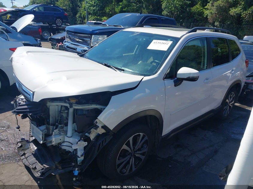 2021 Subaru Forester VIN JF2SKAUC4MH460588 IAAI salvage auction — FRONT END, Salvage (North Carolina), sold $3,150 on 2026-07-30 (photo 2)
