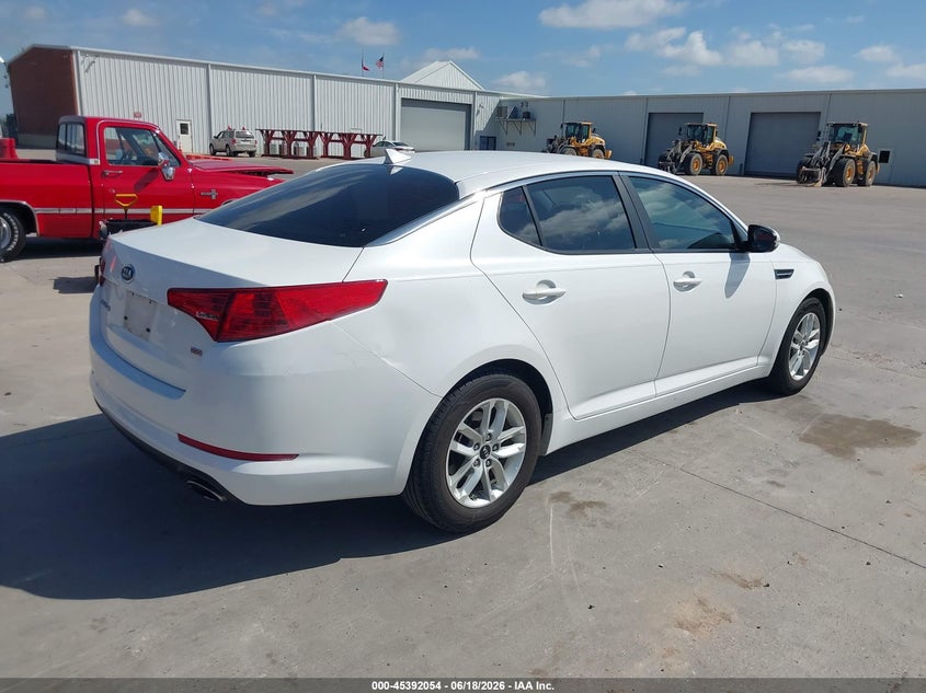 2011 Kia Optima VIN KNAGM4A75B5056993 IAAI salvage auction — FRONT END, Original (Texas), sold $2,150 on 2026-07-29 (photo 4)