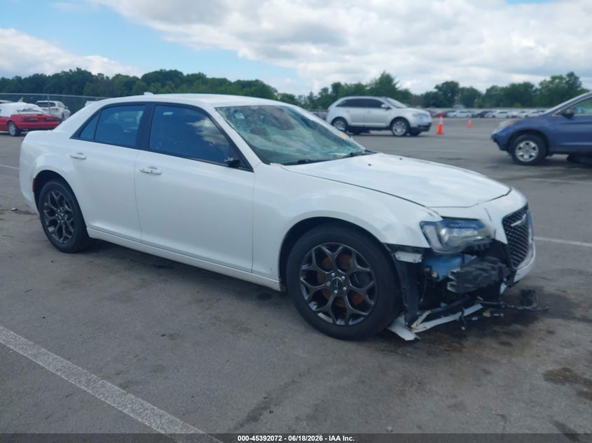 2016 Chrysler 300 VIN 2C3CCAGG7GH220842 IAAI salvage auction — FRONT END, Clear (Indiana), sold $3,300 on 2026-07-18 (photo 1)