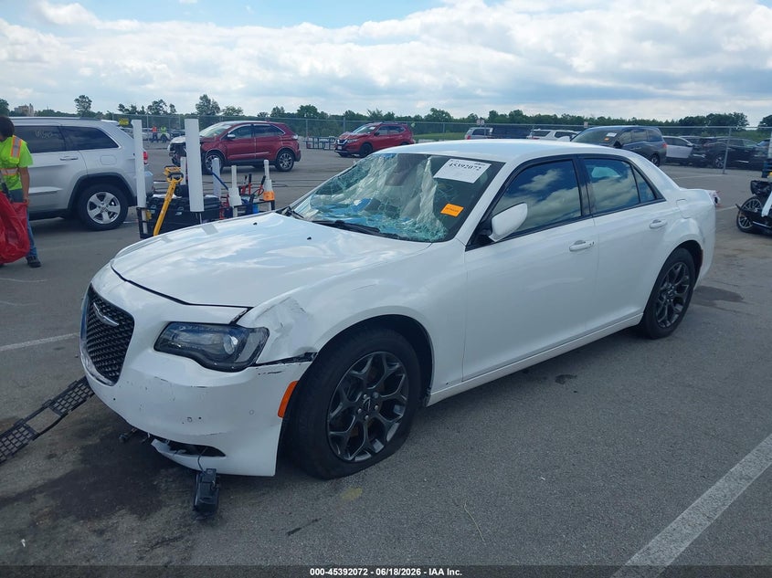 2016 Chrysler 300 VIN 2C3CCAGG7GH220842 IAAI salvage auction — FRONT END, Clear (Indiana), sold $3,300 on 2026-07-18 (photo 2)