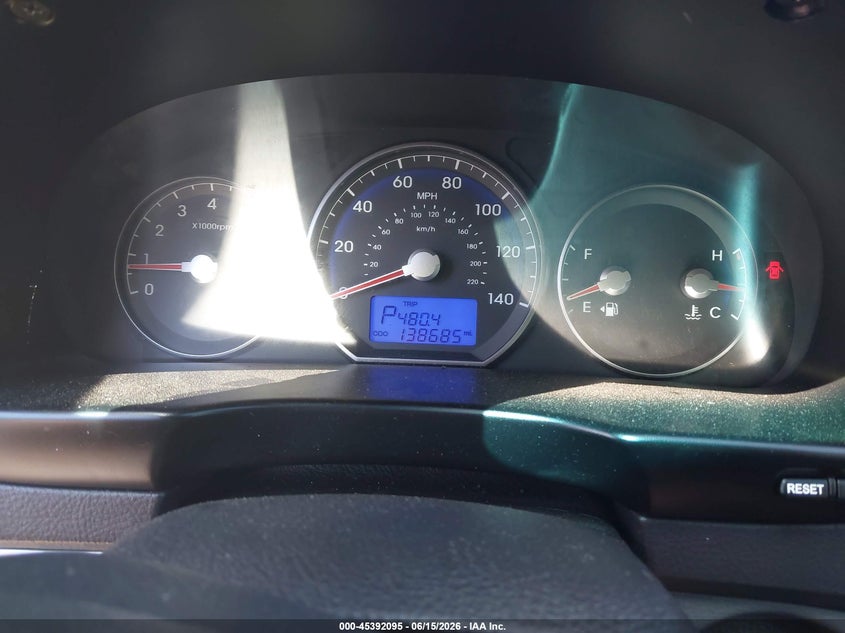 2011 Hyundai Santa fe VIN 5XYZGDAB1BG035556 IAAI salvage auction — NORMAL WEAR, Clear (New York), sold $1,050 on 2026-07-07 (photo 7)