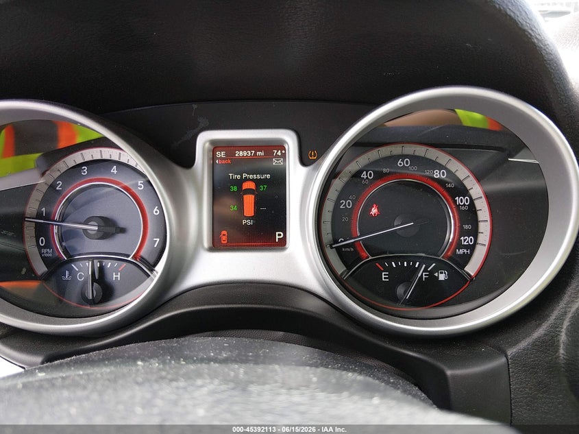 2018 Dodge Journey VIN 3C4PDCBGXJT357267 IAAI salvage auction — NORMAL WEAR, SF97 (Virginia), sold $7,600 on 2026-07-22 (photo 7)
