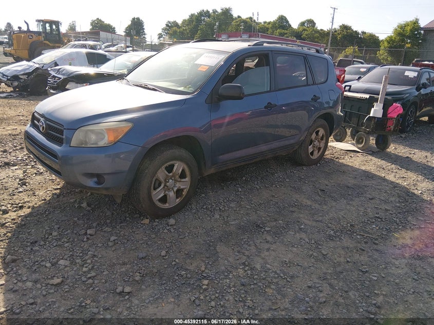 2006 Toyota Rav 4 VIN JTMBD33V666005232 IAAI salvage auction — REAR END, Salvage (West Virginia), sold $875 on 2026-07-23 (photo 2)