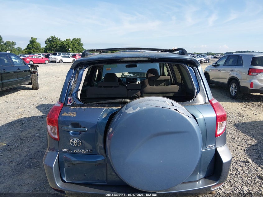 2006 Toyota Rav 4 VIN JTMBD33V666005232 IAAI salvage auction — REAR END, Salvage (West Virginia), sold $875 on 2026-07-23 (photo 6)