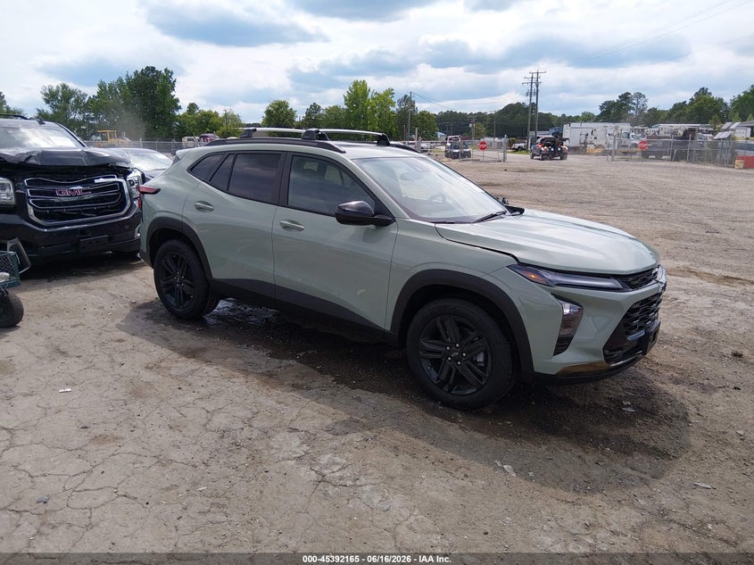 2026 Chevrolet Trax VIN KL77LKEP2TC128229 IAAI salvage auction — REAR END, Salvage Title, sold $8,500 on 2026-08-01 (photo 1)