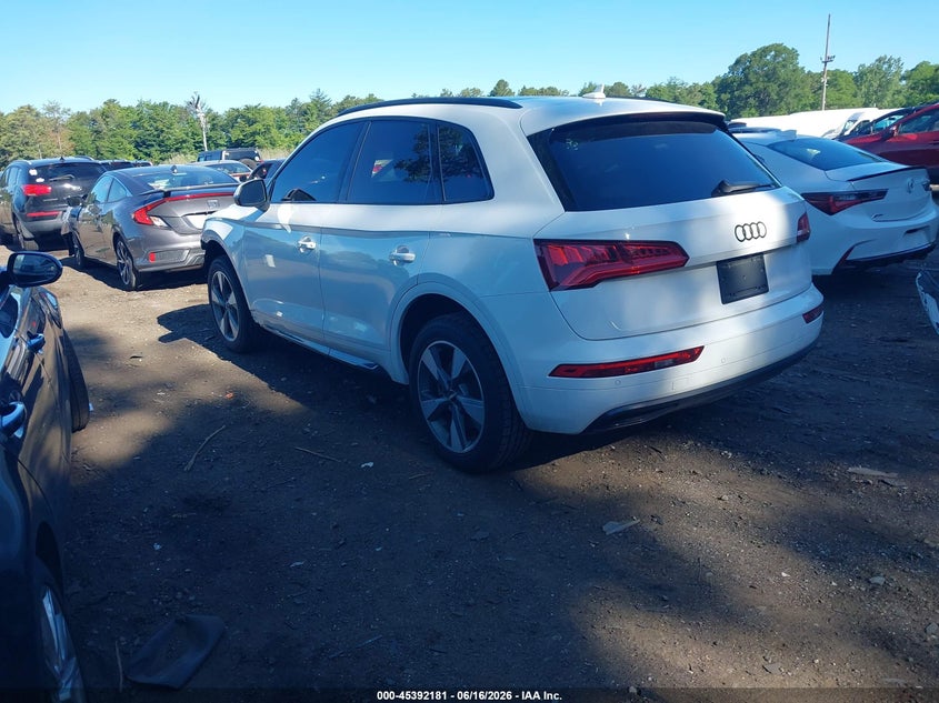 2020 Audi Q5 VIN WA1ANAFY7L2091568 IAAI salvage auction — FRONT END, Mv-907A (New York), sold $7,500 on 2026-07-14 (photo 3)