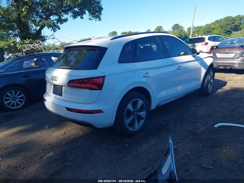 2020 Audi Q5 VIN WA1ANAFY7L2091568 IAAI salvage auction — FRONT END, Mv-907A (New York), sold $7,500 on 2026-07-14 (photo 4)