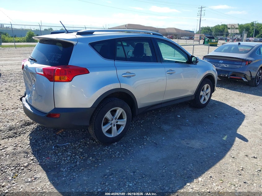 2014 Toyota Rav 4 VIN 2T3RFREV3EW196985 IAAI salvage auction — FRONT & REAR, Clear (Wisconsin), sold $3,850 on 2026-07-09 (photo 4)