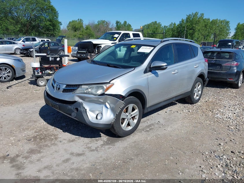 2014 Toyota Rav 4 VIN 2T3RFREV3EW196985 IAAI salvage auction — FRONT & REAR, Clear (Wisconsin), sold $3,850 on 2026-07-09 (photo 6)