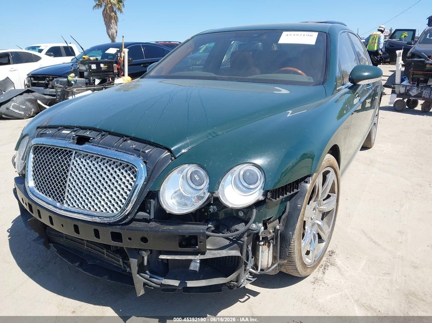 2007 Bentley Continental VIN SCBBR93W87C041006 IAAI salvage auction — FRONT END, Salvage (California), sold $15,850 on 2026-07-29 (photo 6)