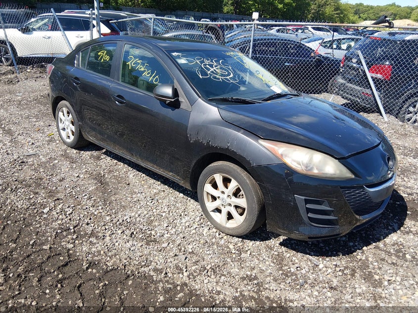 2010 Mazda 3 VIN JM1BL1SG3A1141110 IAAI salvage auction — FRONT & REAR, Bill Of Sale (New York), sold $25 on 2026-07-28 (photo 1)