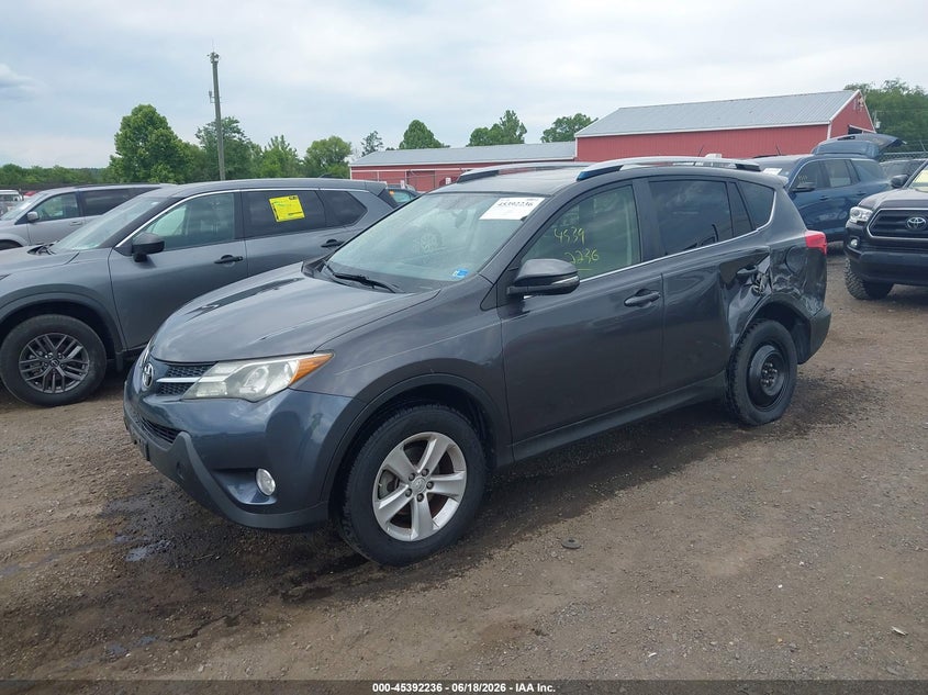 2014 Toyota Rav 4 VIN JTMWFREV0EJ018324 IAAI salvage auction — LEFT REAR, Salvage (Virginia), sold $5,600 on 2026-07-14 (photo 2)