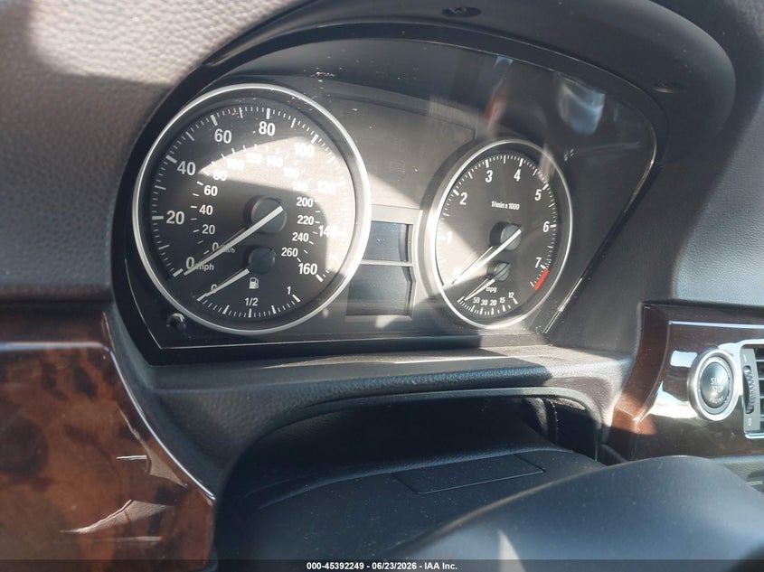 2011 BMW 3 series VIN WBAPK7G53BNN86957 IAAI salvage auction — Burn Engine, Salvage (Pennsylvania), sold $350 on 2026-07-07 (photo 7)