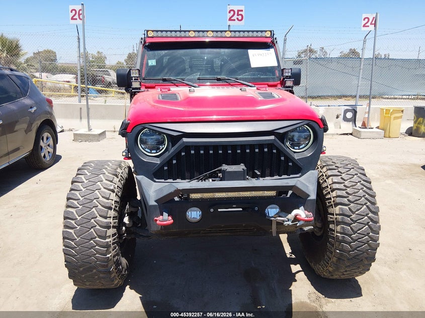 2020 Jeep Gladiator VIN 1C6JJTBG4LL178260 IAAI salvage auction — THEFT, Clear (California), sold $28,750 on 2026-07-29 (photo 6)