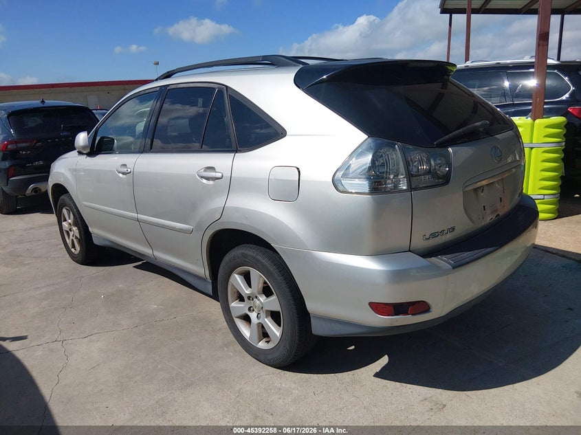2004 Lexus Rx 330 VIN JTJHA31U740002639 IAAI salvage auction — NORMAL WEAR, Original (Texas), sold $1,050 on 2026-07-06 (photo 3)