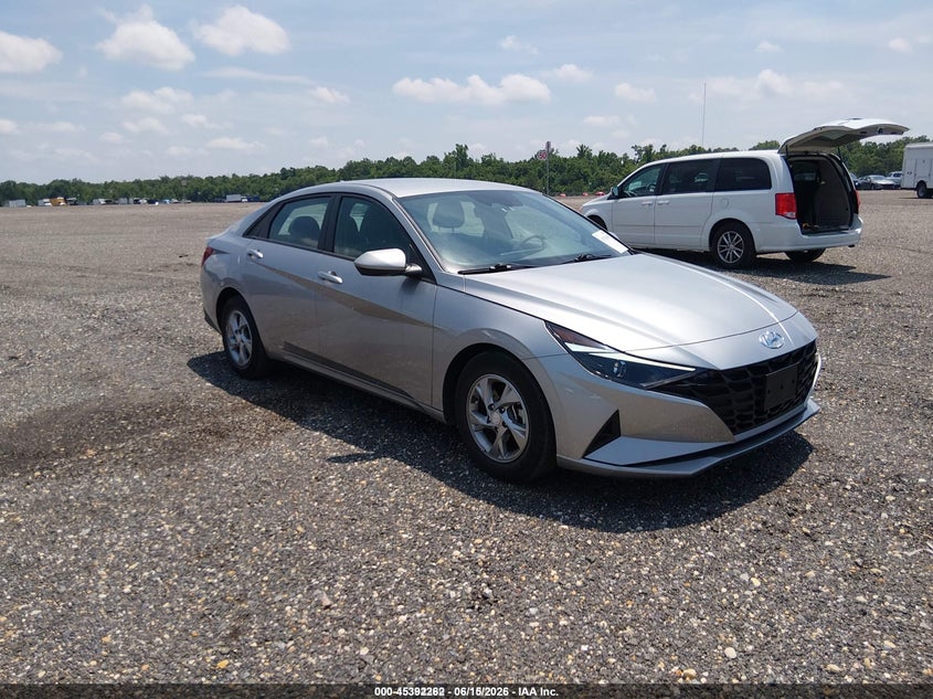 2021 Hyundai Elantra VIN 5NPLL4AG7MH049275 IAAI salvage auction — NORMAL WEAR, SF97 (Maryland), sold $225 on 2026-07-21 (photo 1)