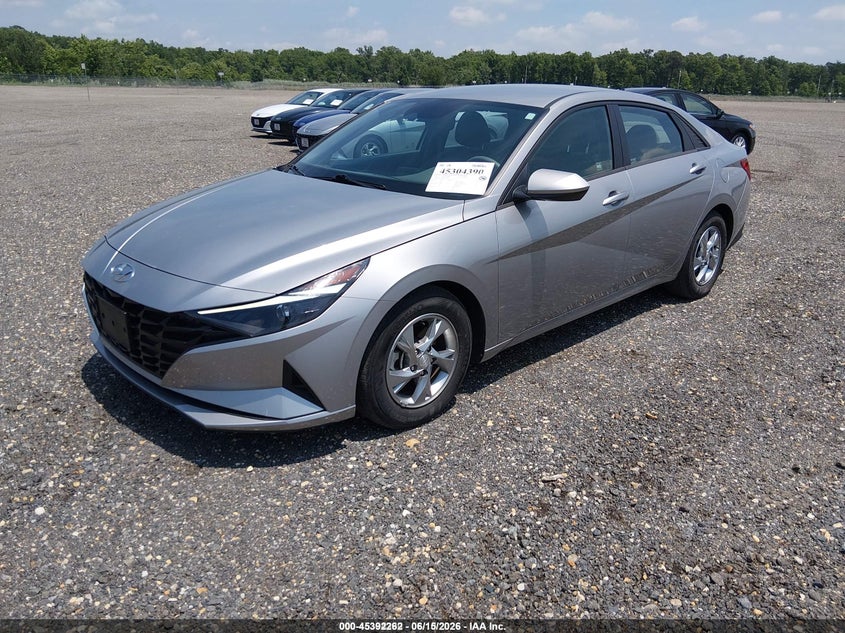 2021 Hyundai Elantra VIN 5NPLL4AG7MH049275 IAAI salvage auction — NORMAL WEAR, SF97 (Maryland), sold $225 on 2026-07-21 (photo 2)