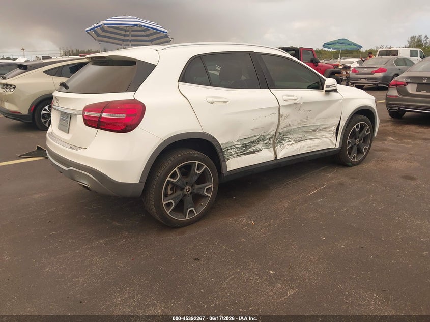 2019 Mercedes-benz Gla-klasse VIN WDCTG4EB9KJ551626 IAAI salvage auction — LEFT & RIGHT, Rebuildable (Florida), sold $4,200 on 2026-07-23 (photo 4)