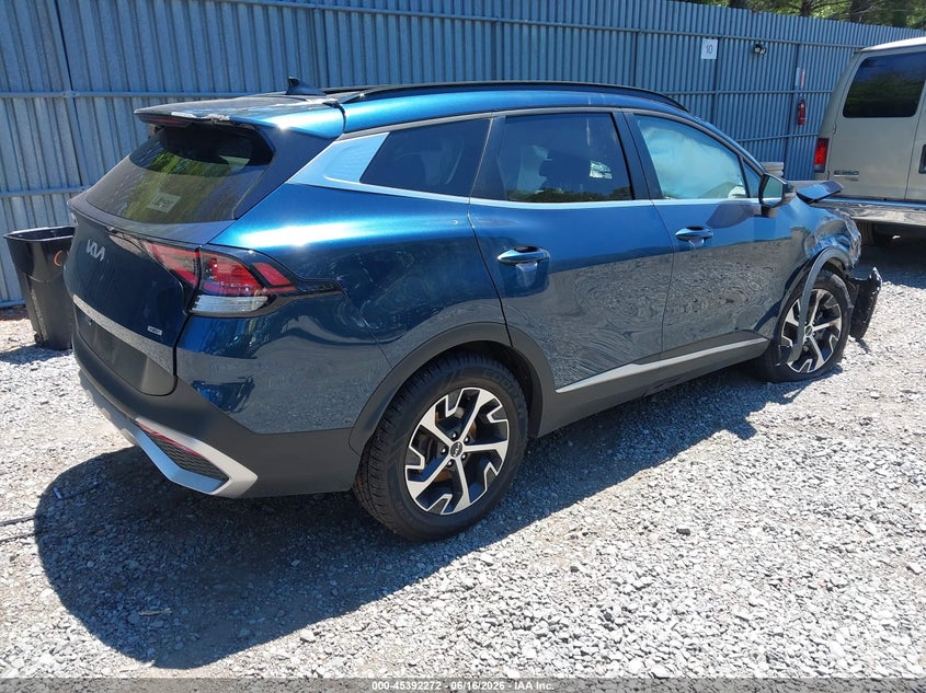 2024 Kia Sportage VIN KNDPVCDG1R7130351 IAAI salvage auction — ROLLOVER, Salvage (Idaho), sold $2,550 on 2026-07-15 (photo 4)