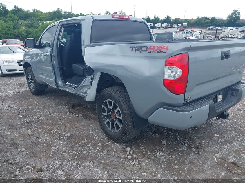 2021 Toyota Tundra VIN 5TFHY5F10MX999502 IAAI salvage auction — SIDE, Salvage (Tennessee), sold $18,400 on 2026-07-09 (photo 3)