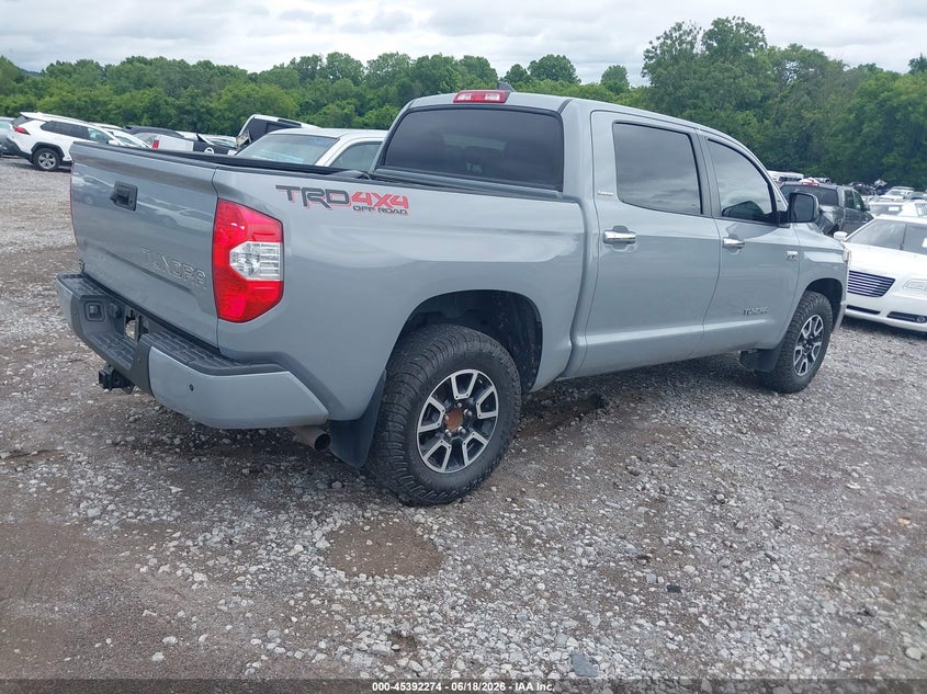 2021 Toyota Tundra VIN 5TFHY5F10MX999502 IAAI salvage auction — SIDE, Salvage (Tennessee), sold $18,400 on 2026-07-09 (photo 4)