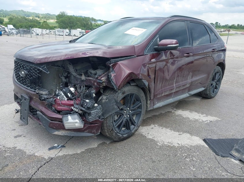 2020 Ford Edge VIN 2FMPK4J93LBB14084 IAAI salvage auction — FRONT END, Salvage (Missouri), sold $2,650 on 2026-08-01 (photo 2)