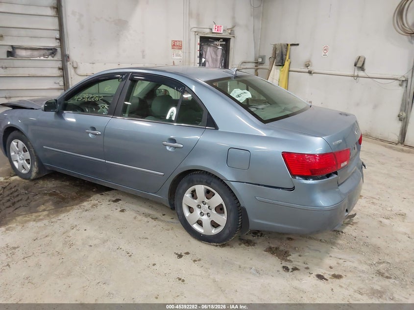 2009 Hyundai Sonata VIN 5NPET46F29H456467 IAAI salvage auction — FRONT & REAR, Salvage (Pennsylvania), sold $275 on 2026-07-09 (photo 3)